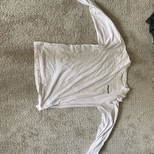 Men’s White patagonia long sleeve
